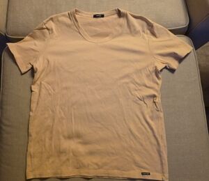 Tom Ford Nude V-Neck Short Sleeve Tee